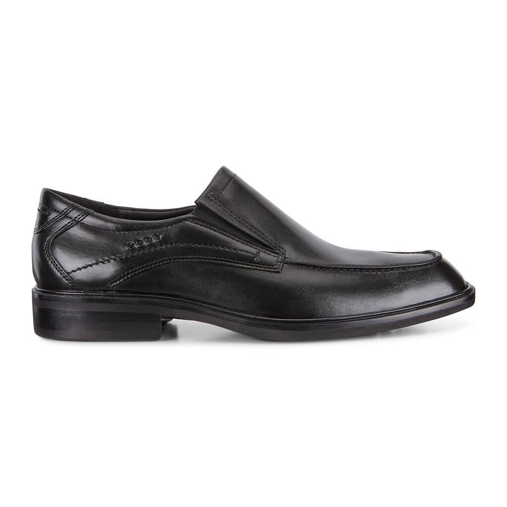 Ecco Windsor Mens Slip On Dress Shoes In Black Online - India SCA-465037